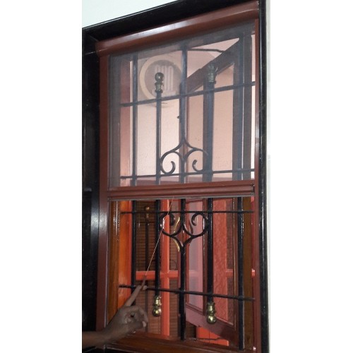 Honey Gold Frame -  Grey Net 